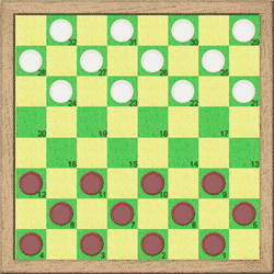 Checkers: Imagen del juego