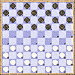 Frisian Draughts: Image of the game
