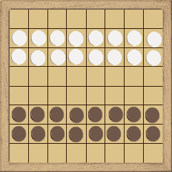 Dama Game: Turkish Draughts Checkers Variant Handcrafted
