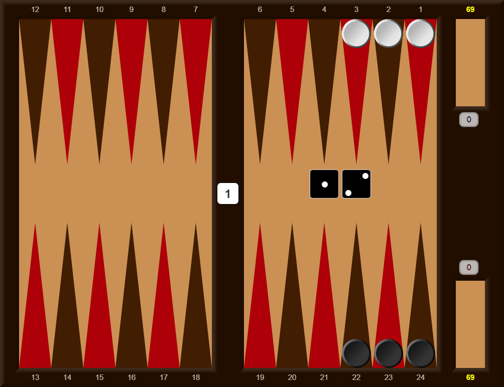 Backgammon hyper-backgammon