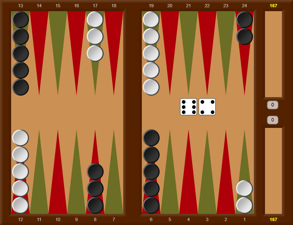 Backgammon tavla